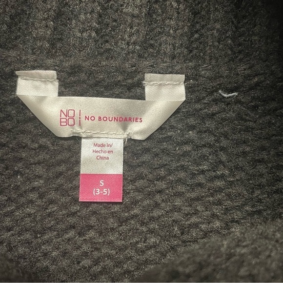 No Boundaries Black Cowl Neck Sweater - Picture 8 of 9